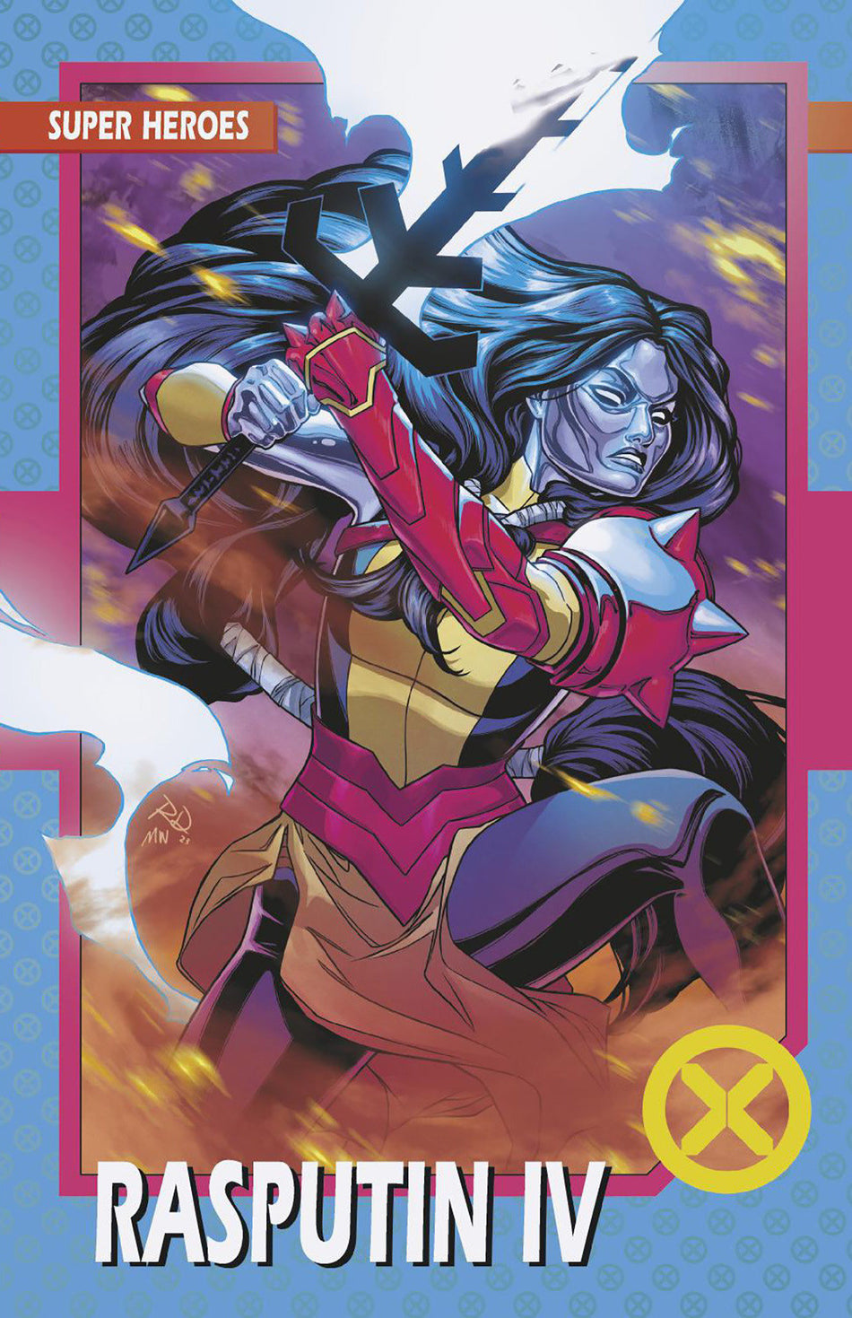 Stock Photo of X-Men 27 Russell Dauterman Trading Card Variant [Fall] Comics sold by Stronghold Collectibles