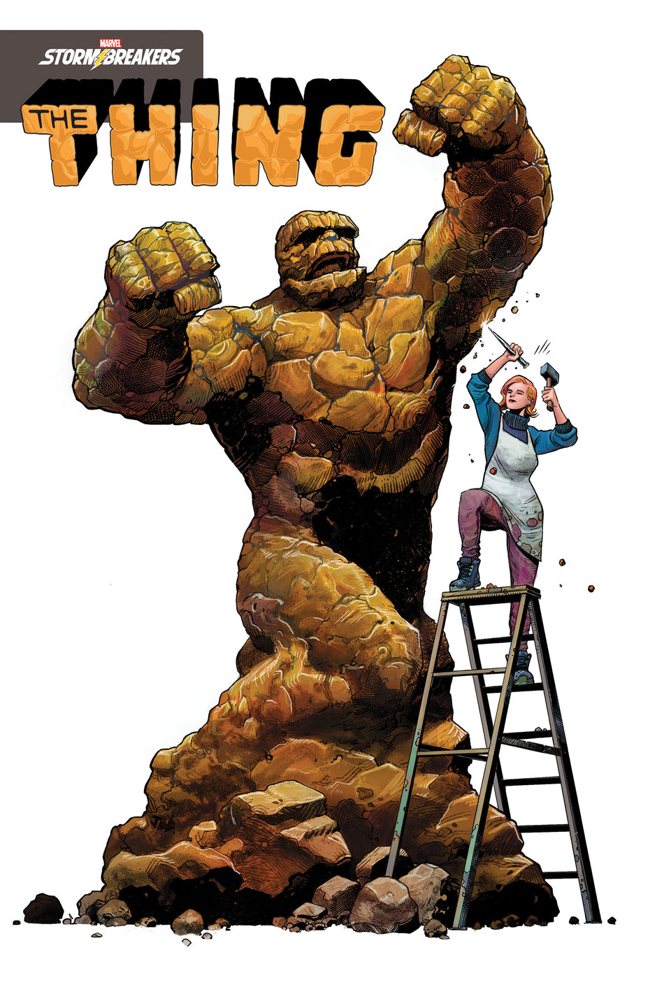 Image of The Thing 4 Cassara Stormbreaker Variant comic sold by Stronghold Collectibles.