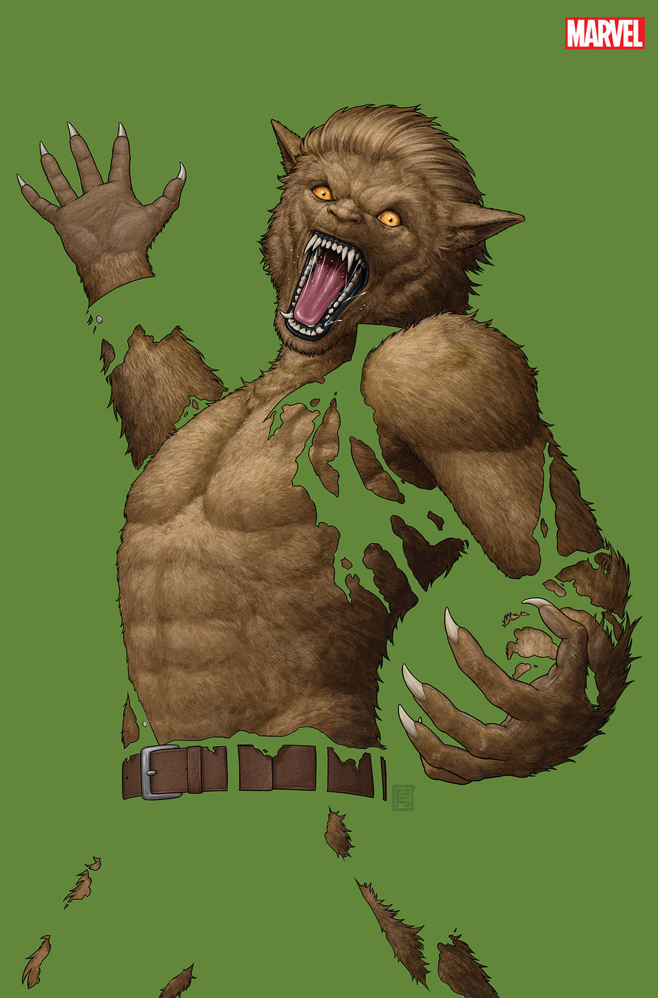 Stock Photo of Moon Knight 25 John Tyler Christopher Negative Space Variant comic sold by Stronghold Collectibles