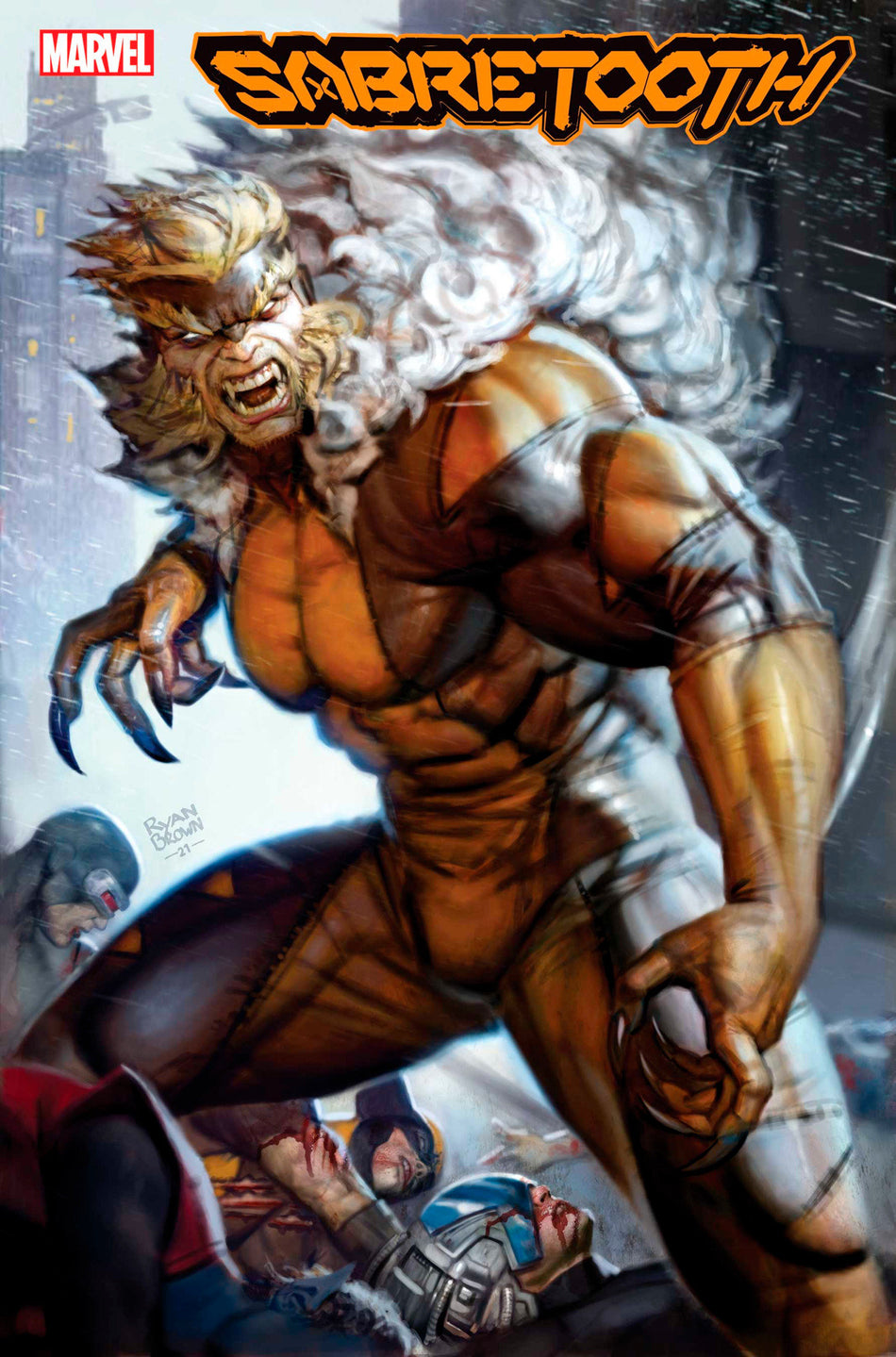 Image of Sabretooth 1 Brown Variant comic sold by Stronghold Collectibles.