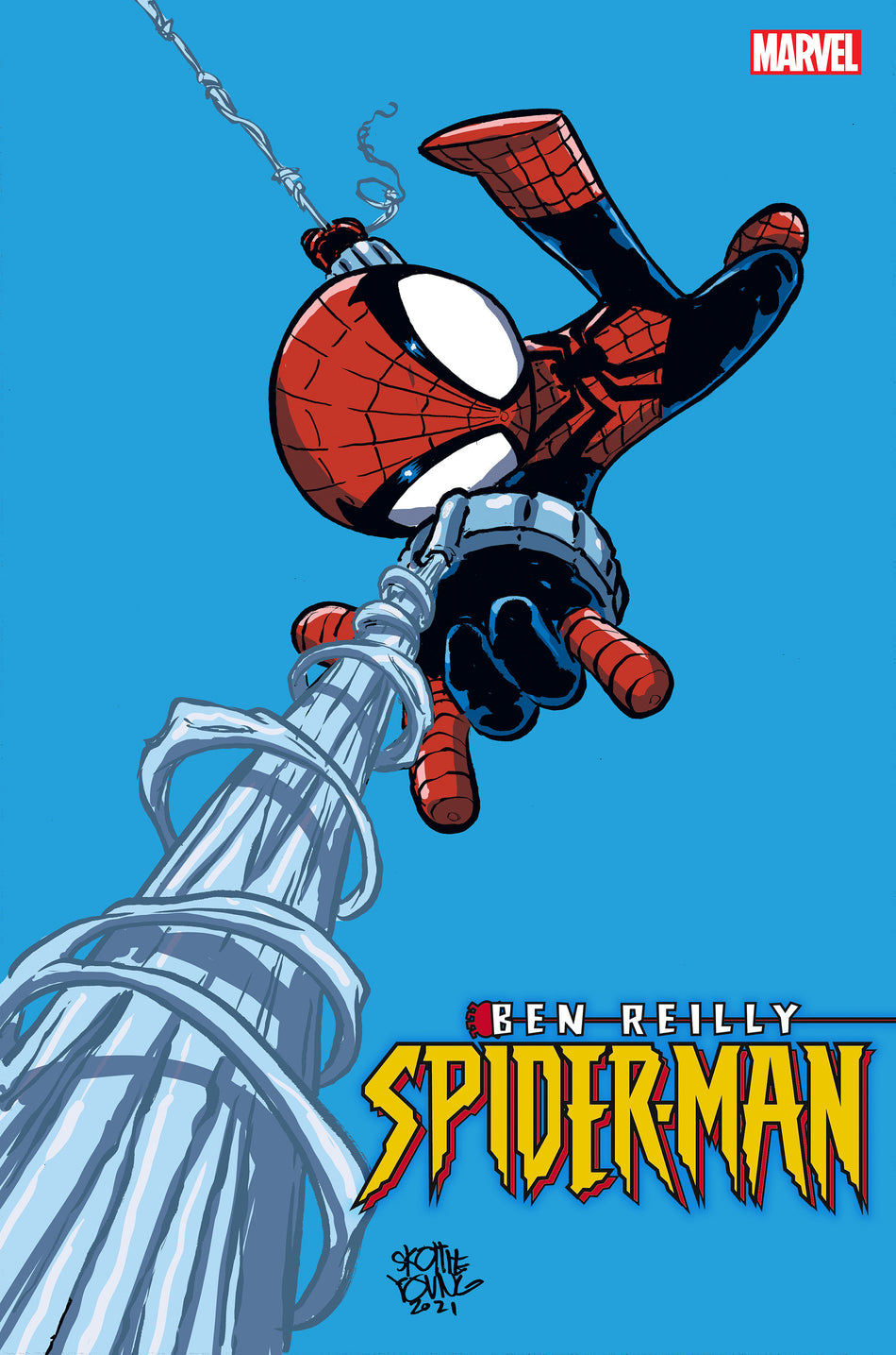 Image of Ben Reilly: Spider-Man 1 Young Variant *Pre-Order* comic sold by Stronghold Collectibles.