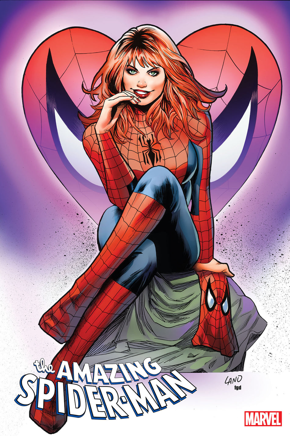 Stock Photo of Amazing Spider-Man 25 Greg Land Variant comic sold by Stronghold Collectibles