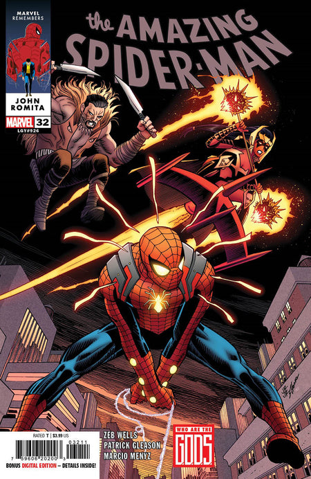 Stock photo of Amazing Spider-Man 32 [G.O.D.S.] comic sold by Stronghold Collectibles