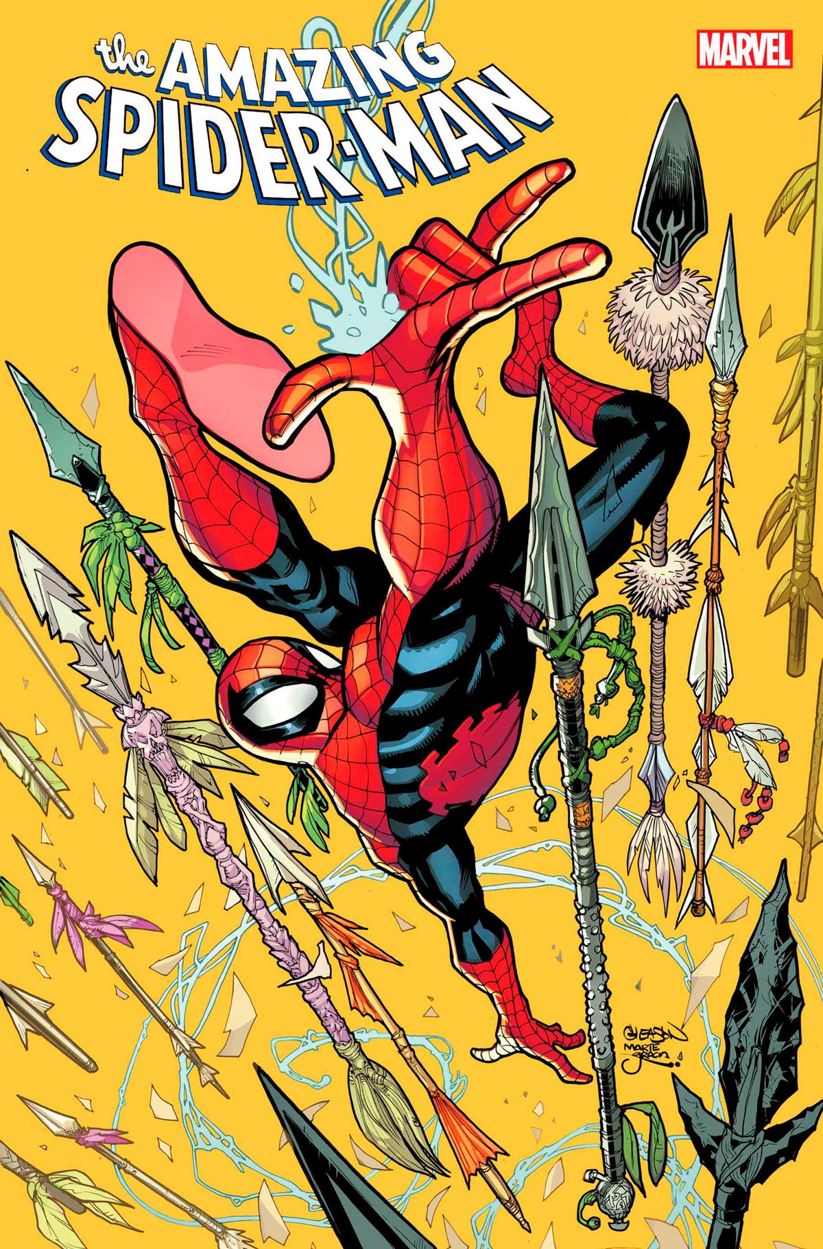 Stock photo of Amazing Spider-Man 32 Patrick Gleason Variant [G.O.D.S.] comic sold by Stronghold Collectibles
