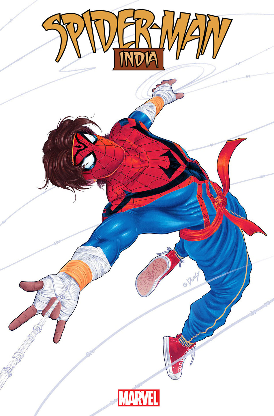 Stock photo of Spider-Man India #5 (Of 5) New Costume Doaly Variant Comics sold by Stronghold Collectibles