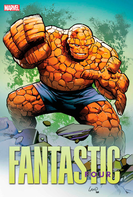Stock Photo of Fantastic Four 7 Greg Land Variant comic sold by Stronghold Collectibles