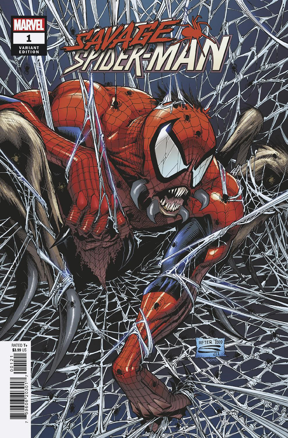 Image of Savage Spider-Man 1 Sandoval Variant comic sold by Stronghold Collectibles.