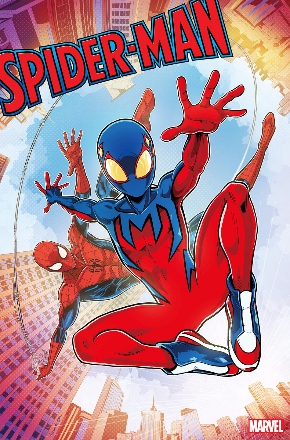 Stock Photo of Spider-Man 7 Luciano Vecchio 2nd Print Variant comic sold by Stronghold Collectibles