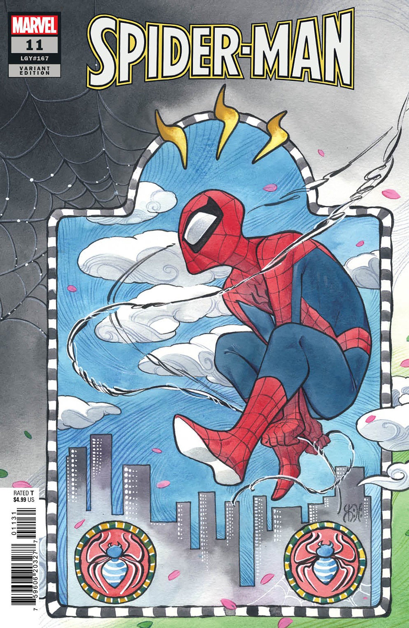 Stock Photo of Spider-Man 11 Peach Momoko Variant comic sold by Stronghold Collectibles