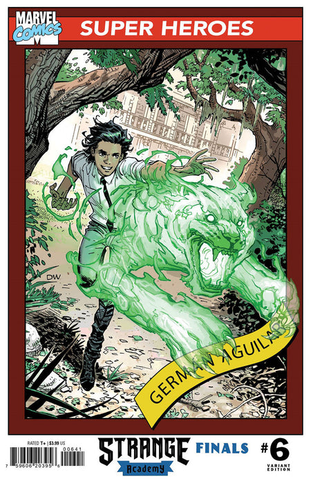 Stock Photo of Strange Academy: Finals 6 Dustin Weaver Trading Card Variant comic sold by Stronghold Collectibles