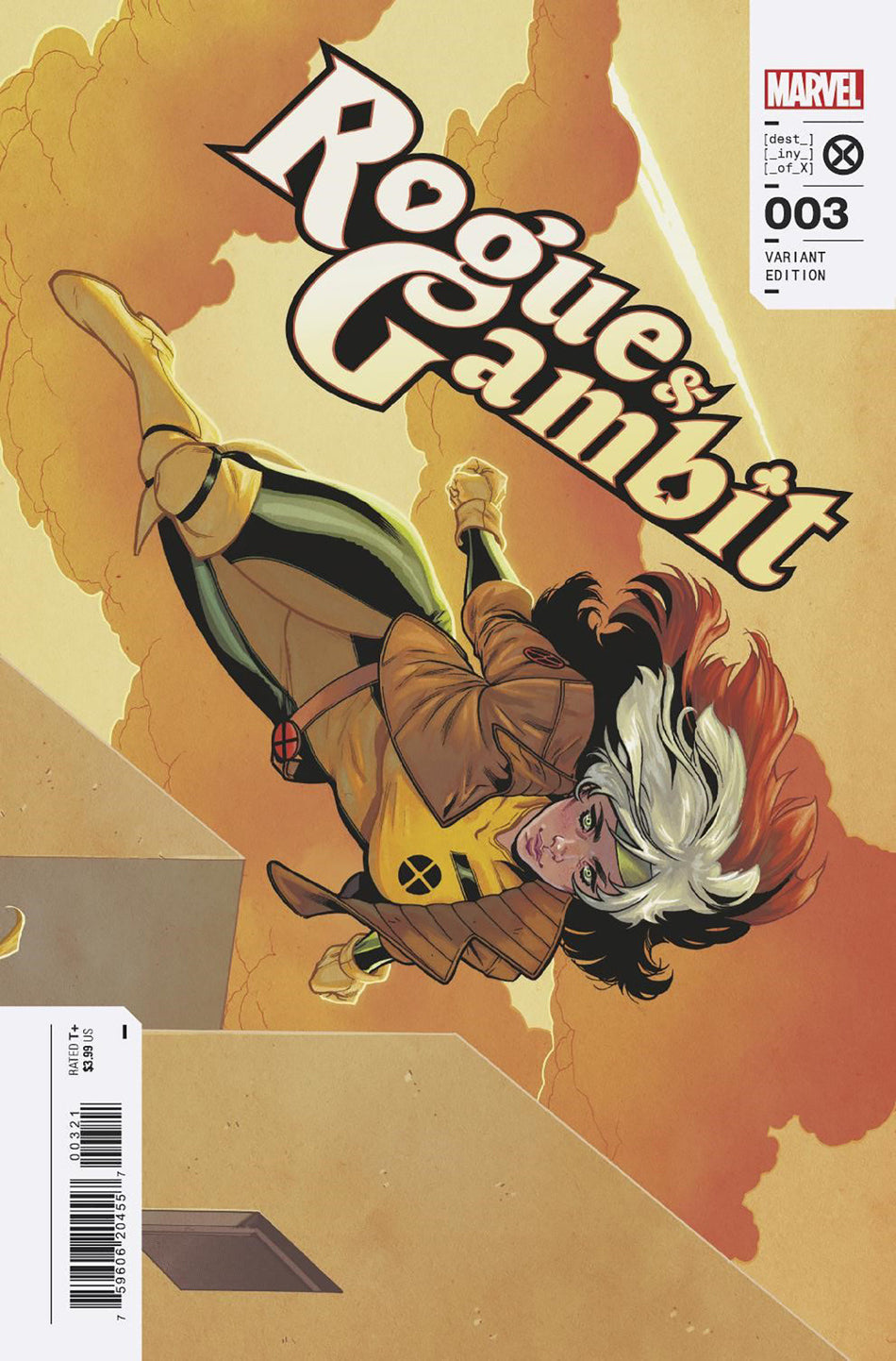 Stock Photo of Rogue & Gambit 3 Elena Casagrande Women Of Marvel Variant comic sold by Stronghold Collectibles