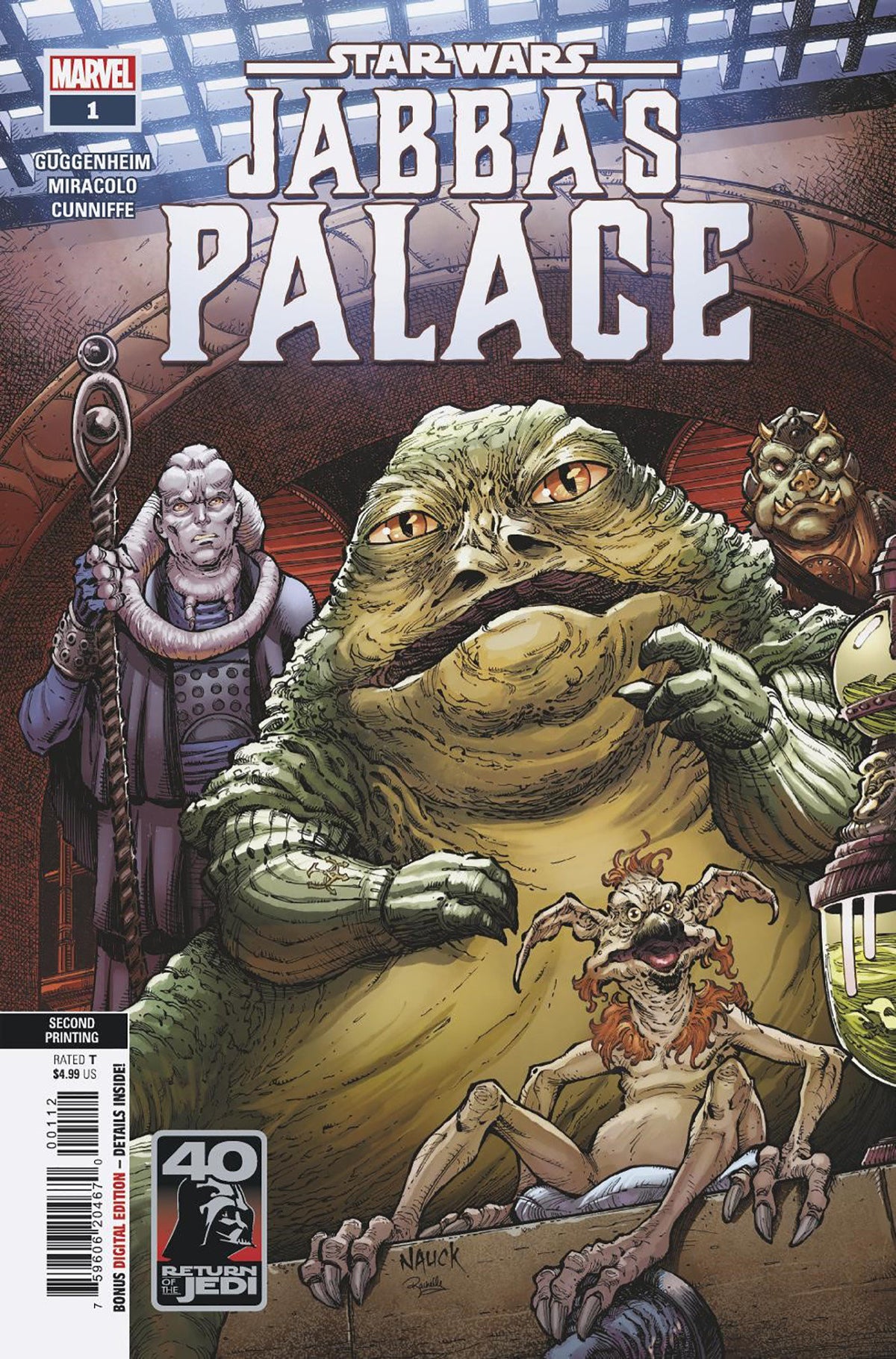 Stock Photo of Star Wars Return Of The Jedi - Jabba's Palace 1 Todd Nauck 2nd Print Variant comic sold by Stronghold Collectibles