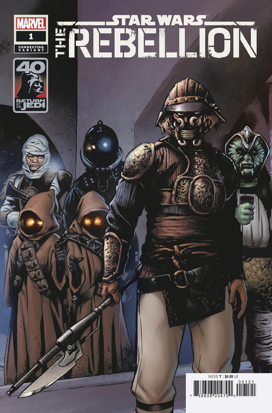Stock Photo of Star Wars: Return Of The Jedi - The Rebellion 1 Lee Garbett Connecting Variant comic sold by Stronghold Collectibles