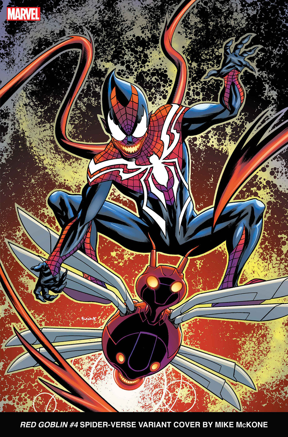 Stock Photo of Red Goblin 4 Mike McKone Spider-Verse Variant comic sold by Stronghold Collectibles