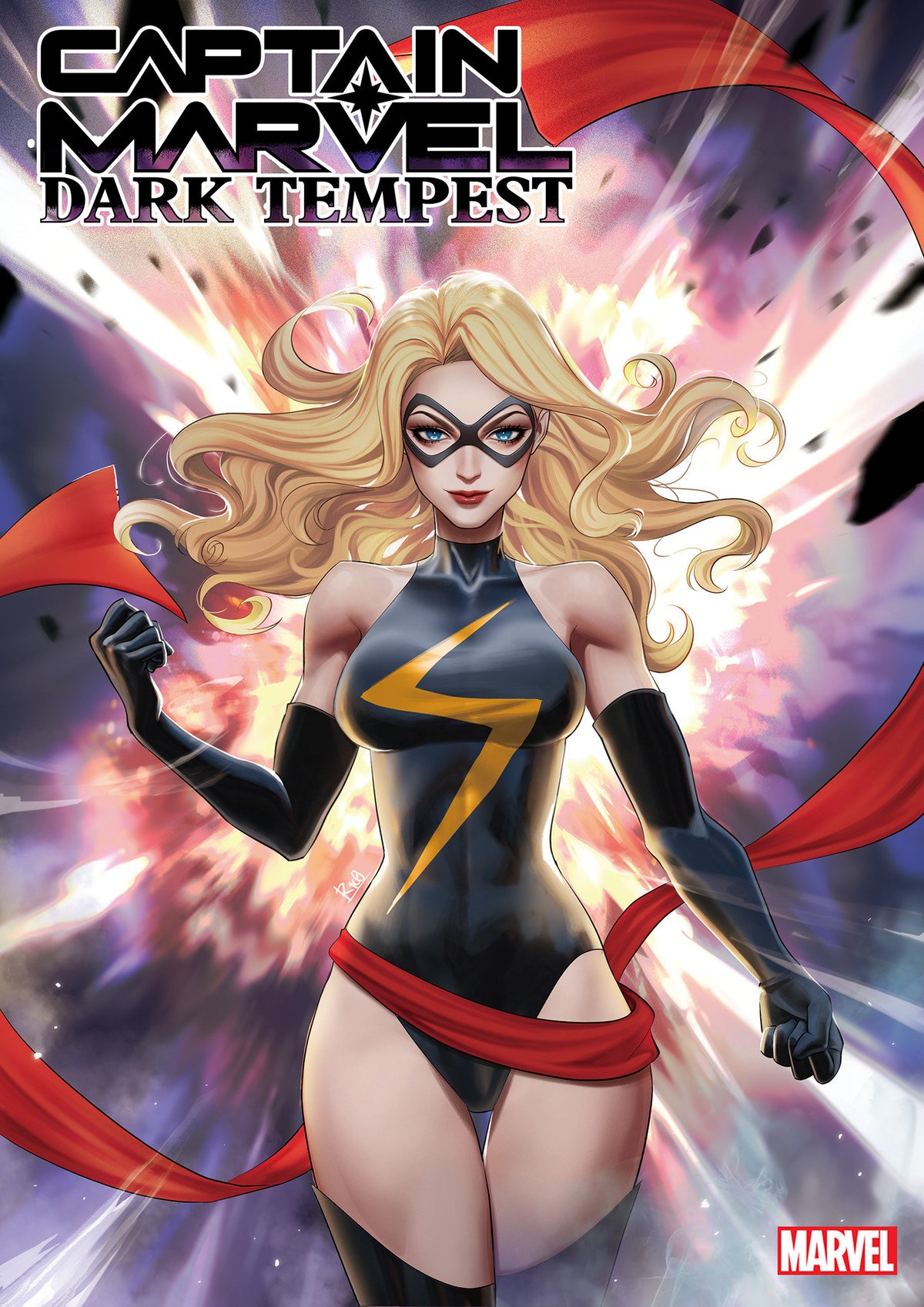 Stock photo of Captain Marvel: Dark Tempest 1 R1c0 Variant comic sold by Stronghold Collectibles