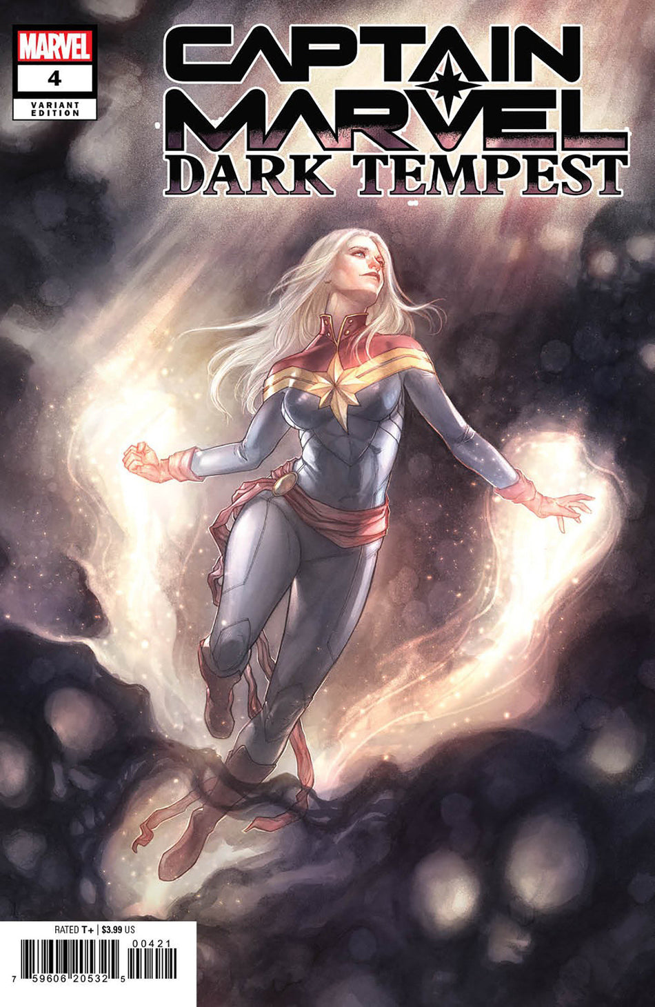 Stock Photo of Captain Marvel: Dark Tempest 4 Meghan Hetrick Variant Comics sold by Stronghold Collectibles