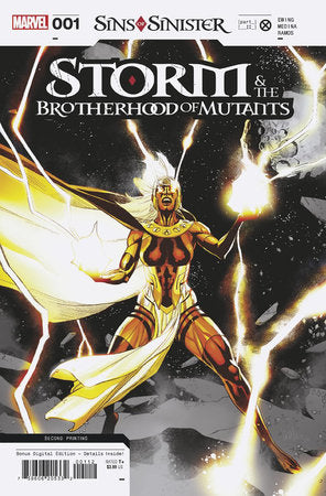Storm and the Brotherhood of Mutants #1 2nd Print Leinil Yu Variant