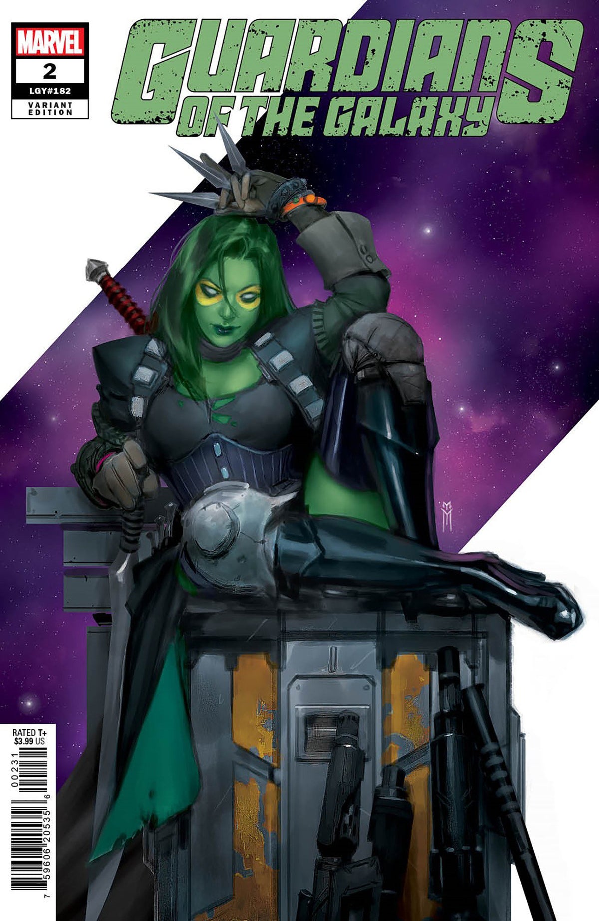 Stock Photo of Guardians Of The Galaxy 2 Miguel Mercado Variant comic sold by Stronghold Collectibles