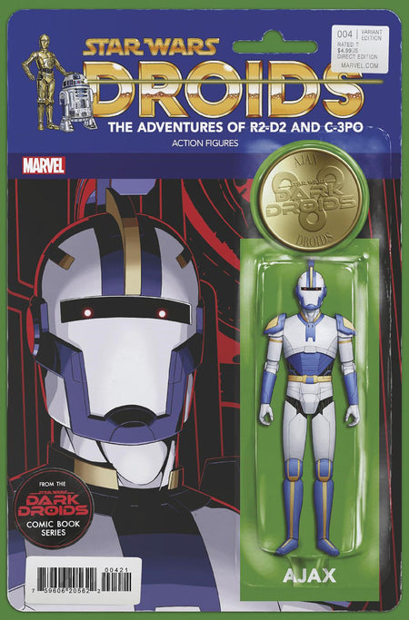 Stock photo of Star Wars: Dark Droids 4 John Tyler Christopher Action Figure Variant [Dd] Comics sold by Stronghold Collectibles