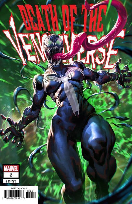 Stock Photo of Death Of The Venomverse 2 Derrick Chew Variant comic sold by Stronghold Collectibles