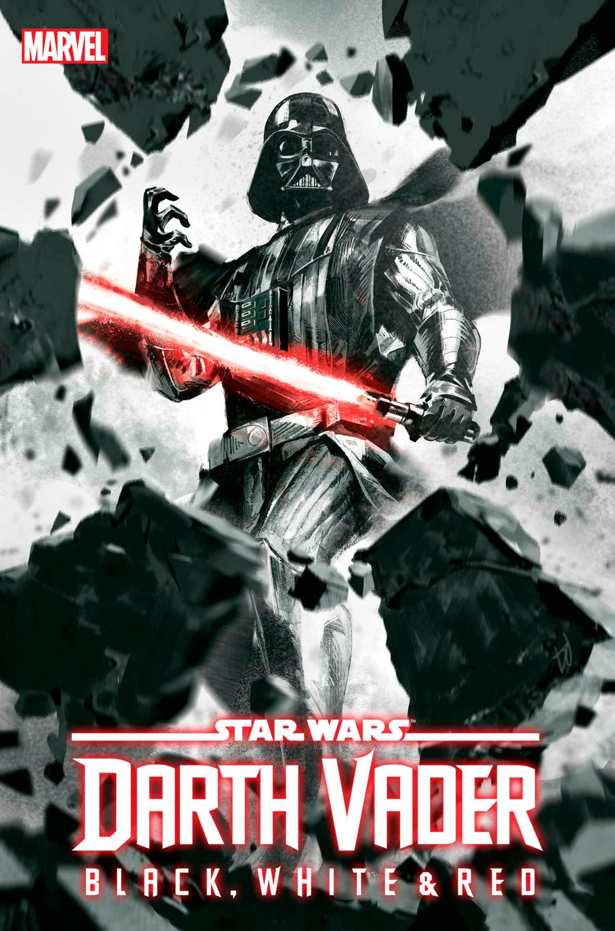 Stock Photo of Star Wars: Darth Vader - Black, White & Red 3 comic sold by Stronghold Collectibles