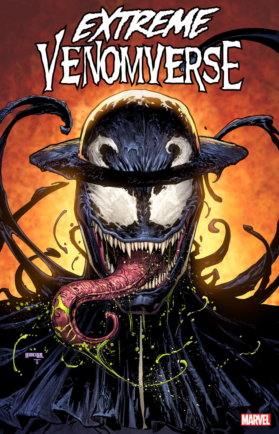 Stock photo of Extreme Venomverse 4 Ken Lashley Symbiote Variant comic sold by Stronghold Collectibles