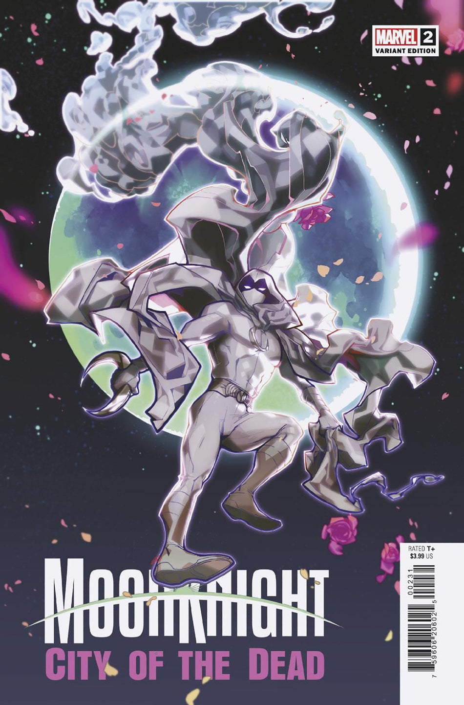 Stock photo of Moon Knight City Of The Dead 2 Rose Besch Variant comic sold by Stronghold Collectibles
