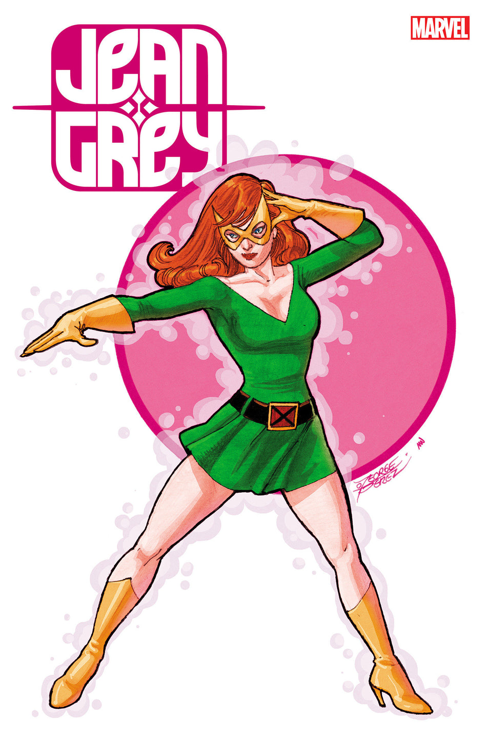 Stock photo of Jean Grey 1 George Perez Variant [Fall] comic sold by Stronghold Collectibles