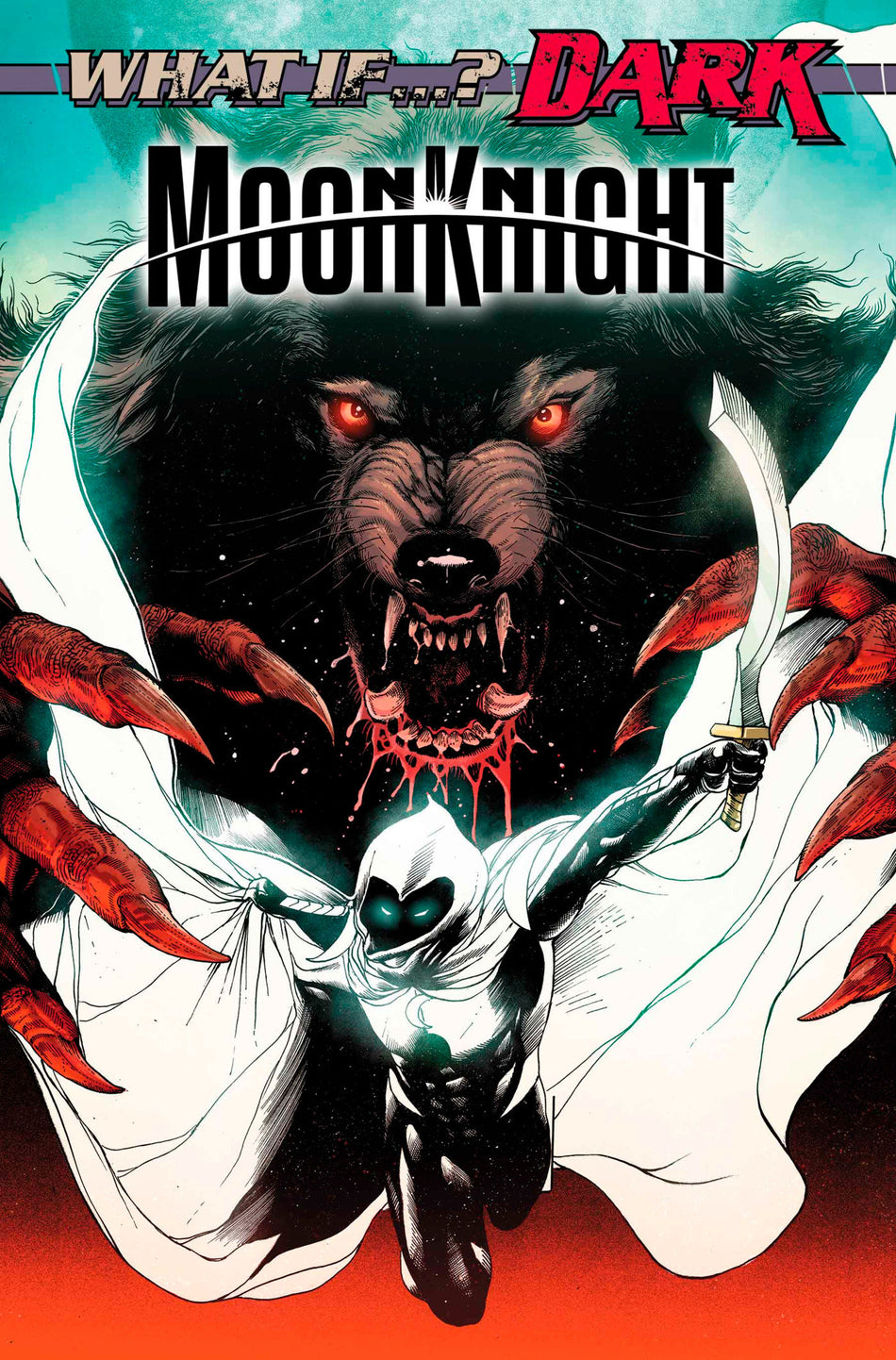 Stock Photo of What If...? Dark: Moon Knight 1 Carlos Magno Variant comic sold by Stronghold Collectibles