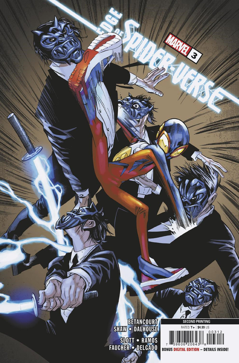 Stock Photo of Edge Of Spider-Verse 3 Humberto Ramos 2nd Print Variant comic sold by Stronghold Collectibles