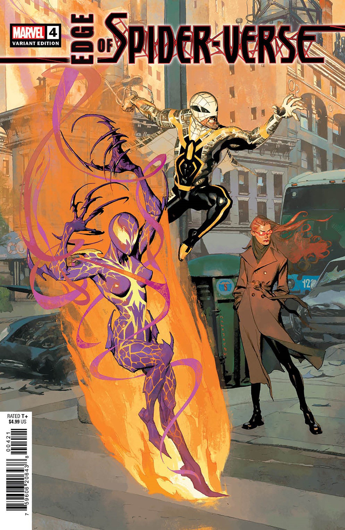 Stock photo of Edge Of Spider-Verse 4 Josemaria Casanovas Variant comic sold by Stronghold Collectibles