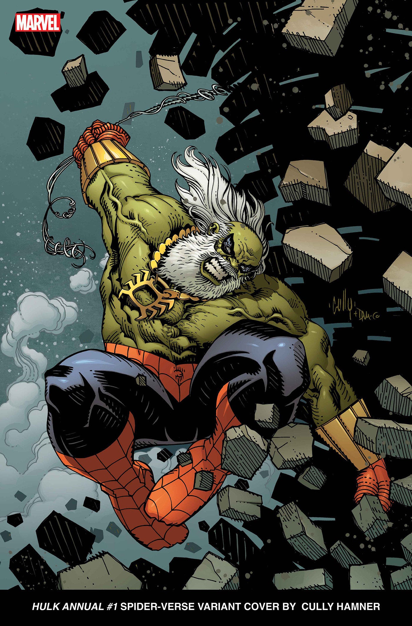 Stock Photo of Hulk Annual 1 Cully Hamner Spider-Verse Variant comic sold by Stronghold Collectibles