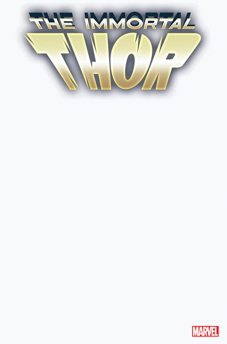 Stock photo of Immortal Thor 1 Blank CVR Variant [G.O.D.S.] comic sold by Stronghold Collectibles