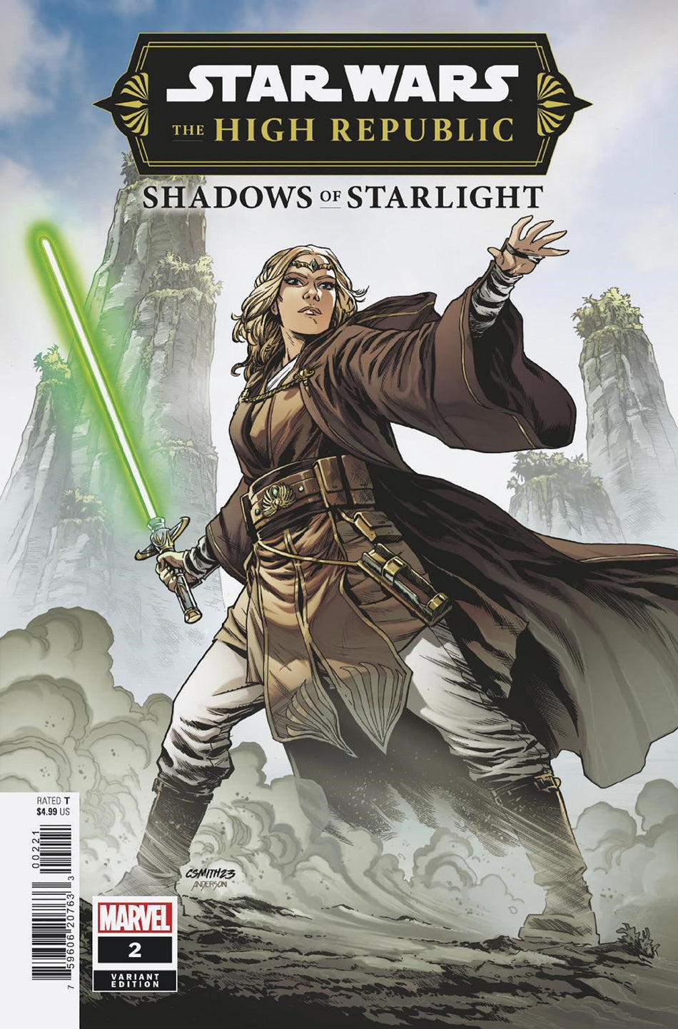Stock Photo of Star Wars: The High Republic - Shadows Of Starlight 2 Cory Smith Variant Comics sold by Stronghold Collectibles