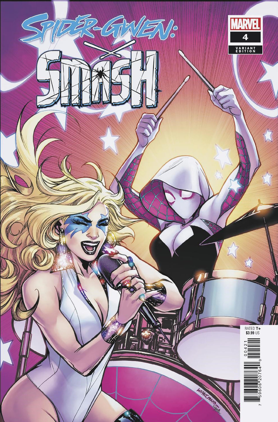Stock Photo of Spider-Gwen: Smash #4 Ema Lupacchino Variant Comics sold by Stronghold Collectibles