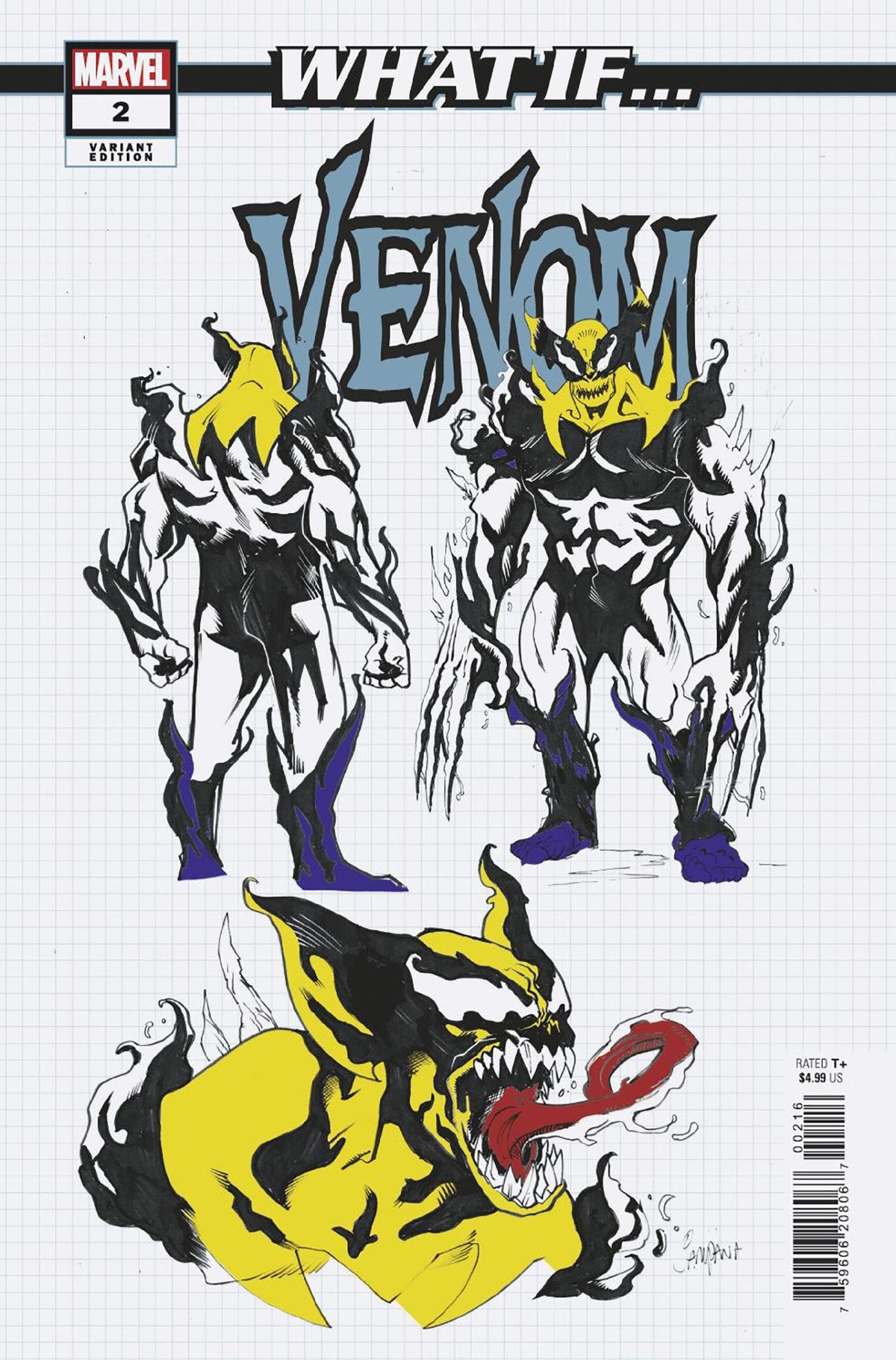 Stock Photo of What If...? Venom #2 Chris Campana 1:10 Design Variant Comics sold by Stronghold Collectibles