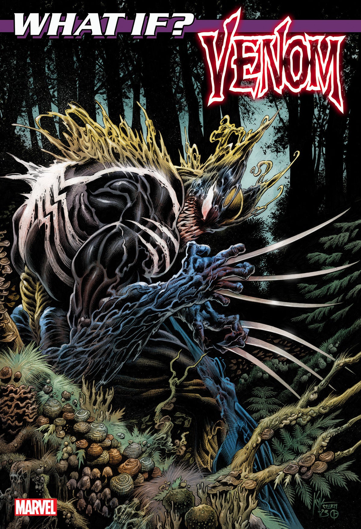 Stock Photo of What If...? Venom #2 Kyle Hotz 1:25 Variant Comics sold by Stronghold Collectibles