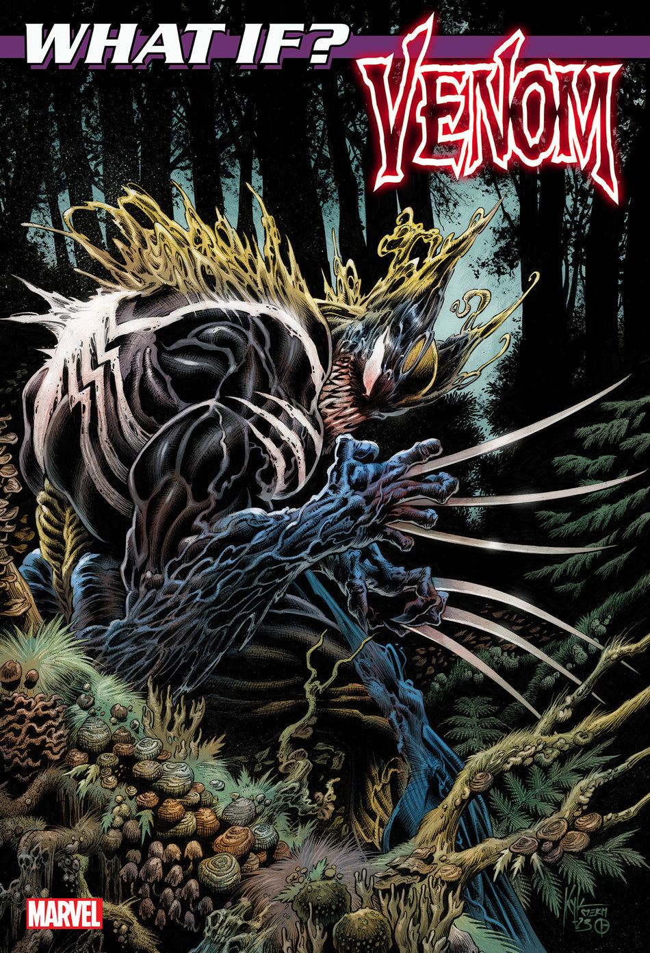 Stock Photo of What If...? Venom #2 Kyle Hotz 1:25 Variant Comics sold by Stronghold Collectibles