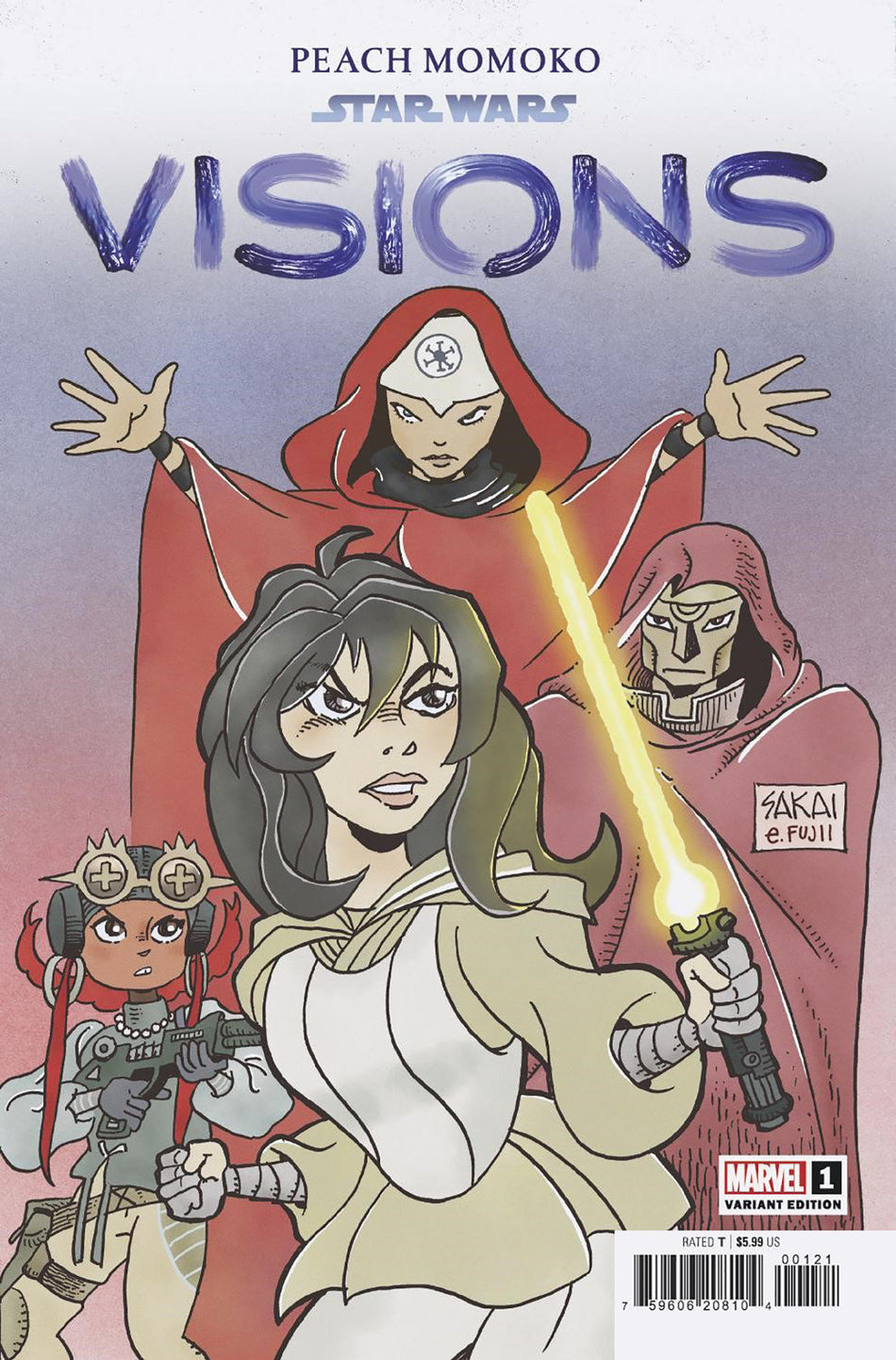 Stock photo of Star Wars: Visions - Peach Momoko 1 Stan Sakai Variant Comics sold by Stronghold Collectibles
