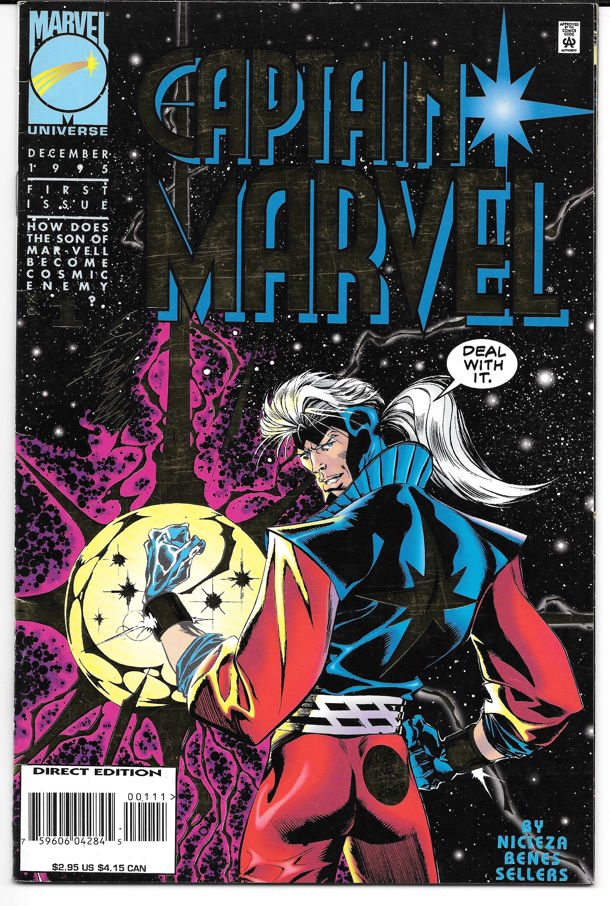 Photo of Captain Marvel, Vol. 4 (1995) Issue 1 - Very Fine Comic sold by Stronghold Collectibles