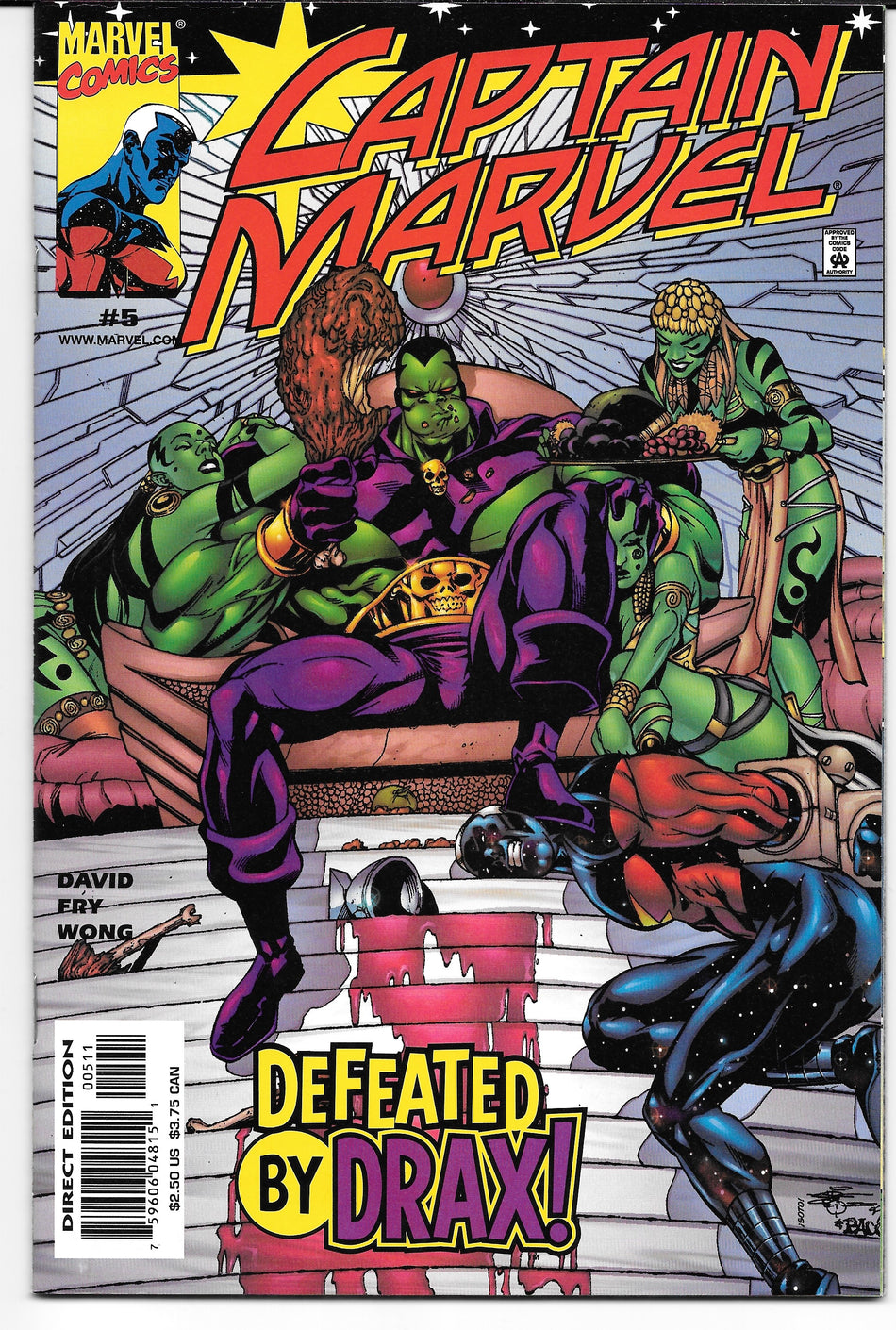 Photo of Captain Marvel, Vol. 5 (2000) Issue 5 - Near Mint Comic sold by Stronghold Collectibles