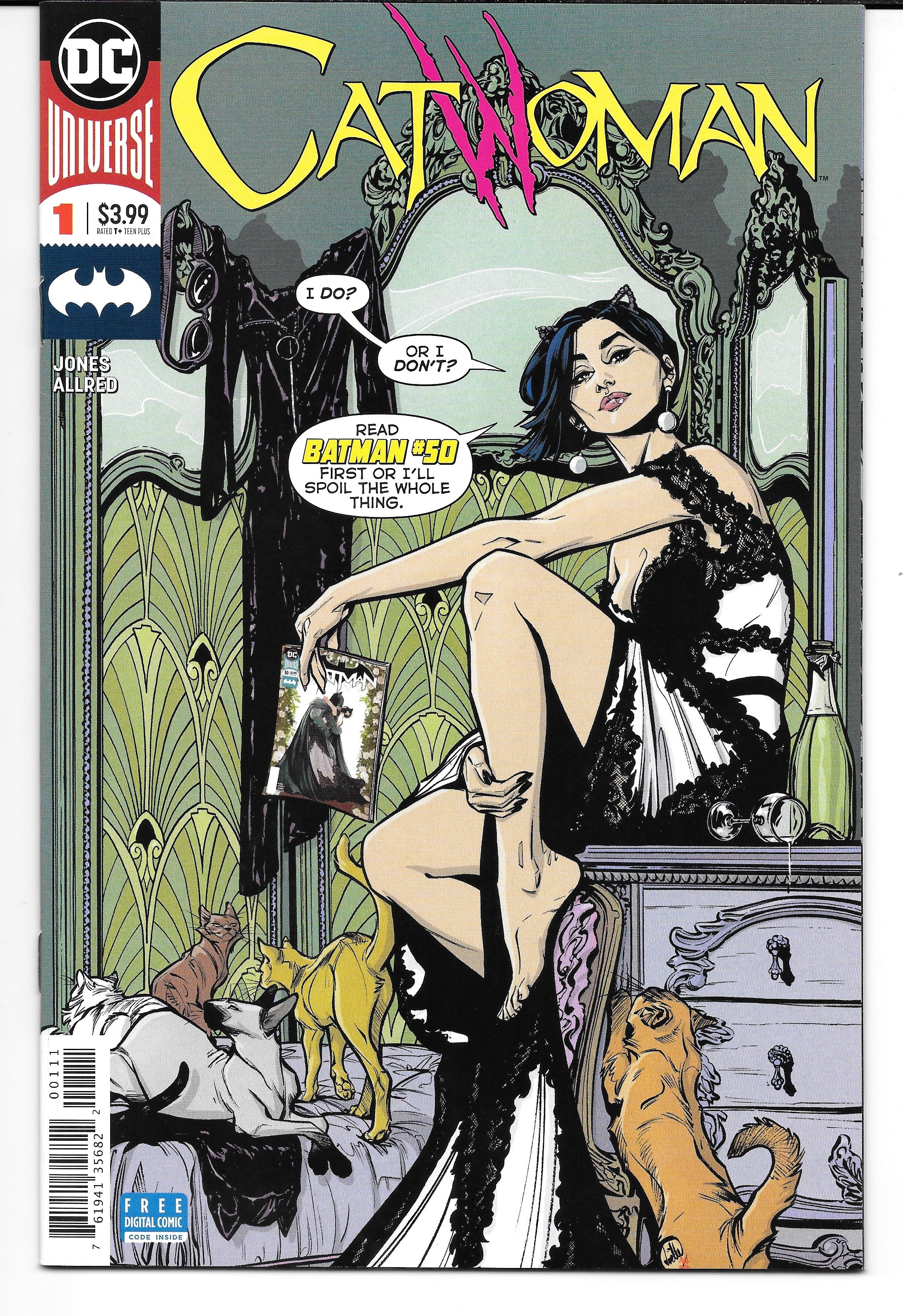 Photo of Catwoman, Vol. 5 (2018) Issue 1A - Near Mint Comic sold by Stronghold Collectibles