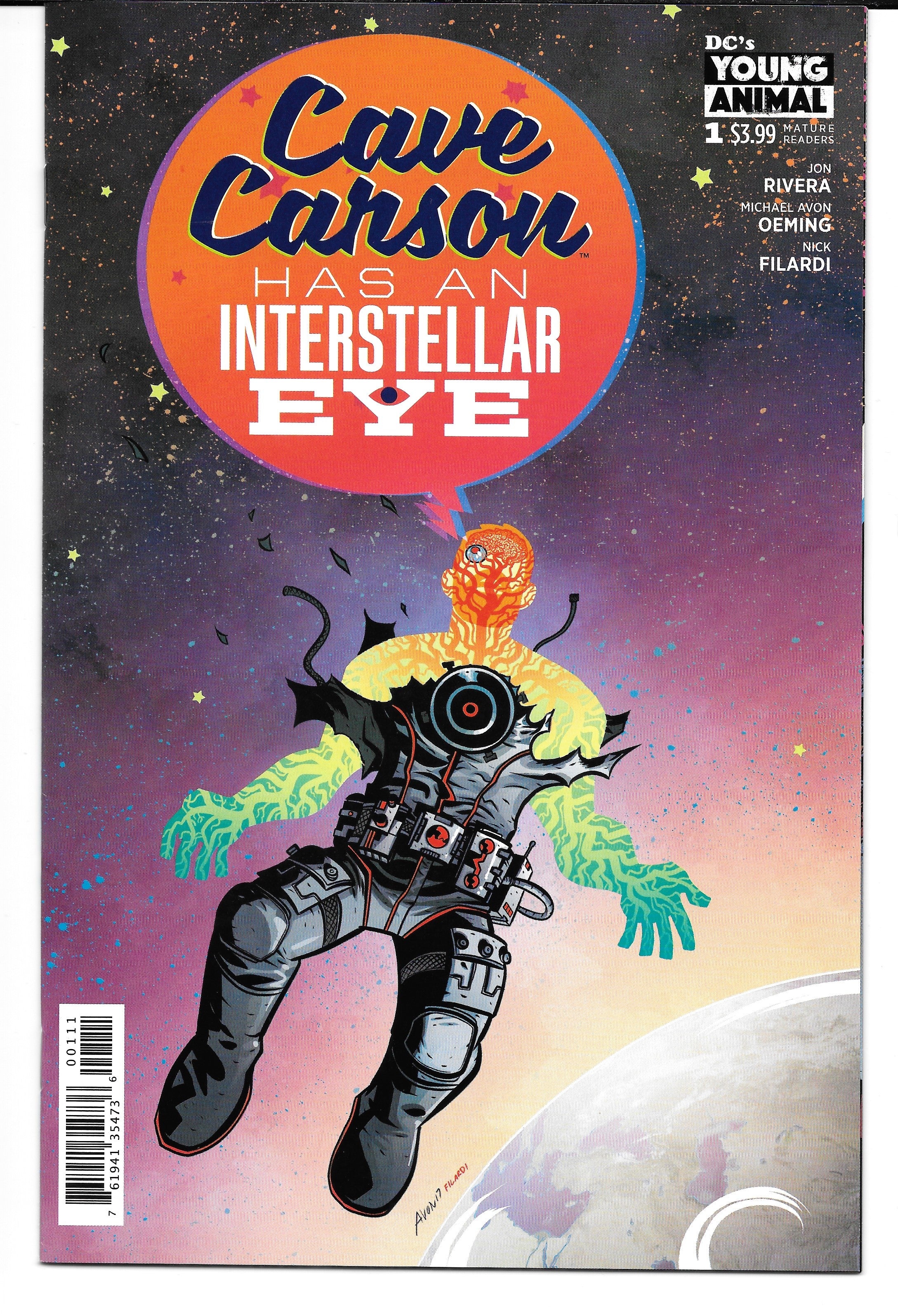 Photo of Cave Carson Has An Interstellar Eye (2018) Issue 1A - Near Mint Comic sold by Stronghold Collectibles