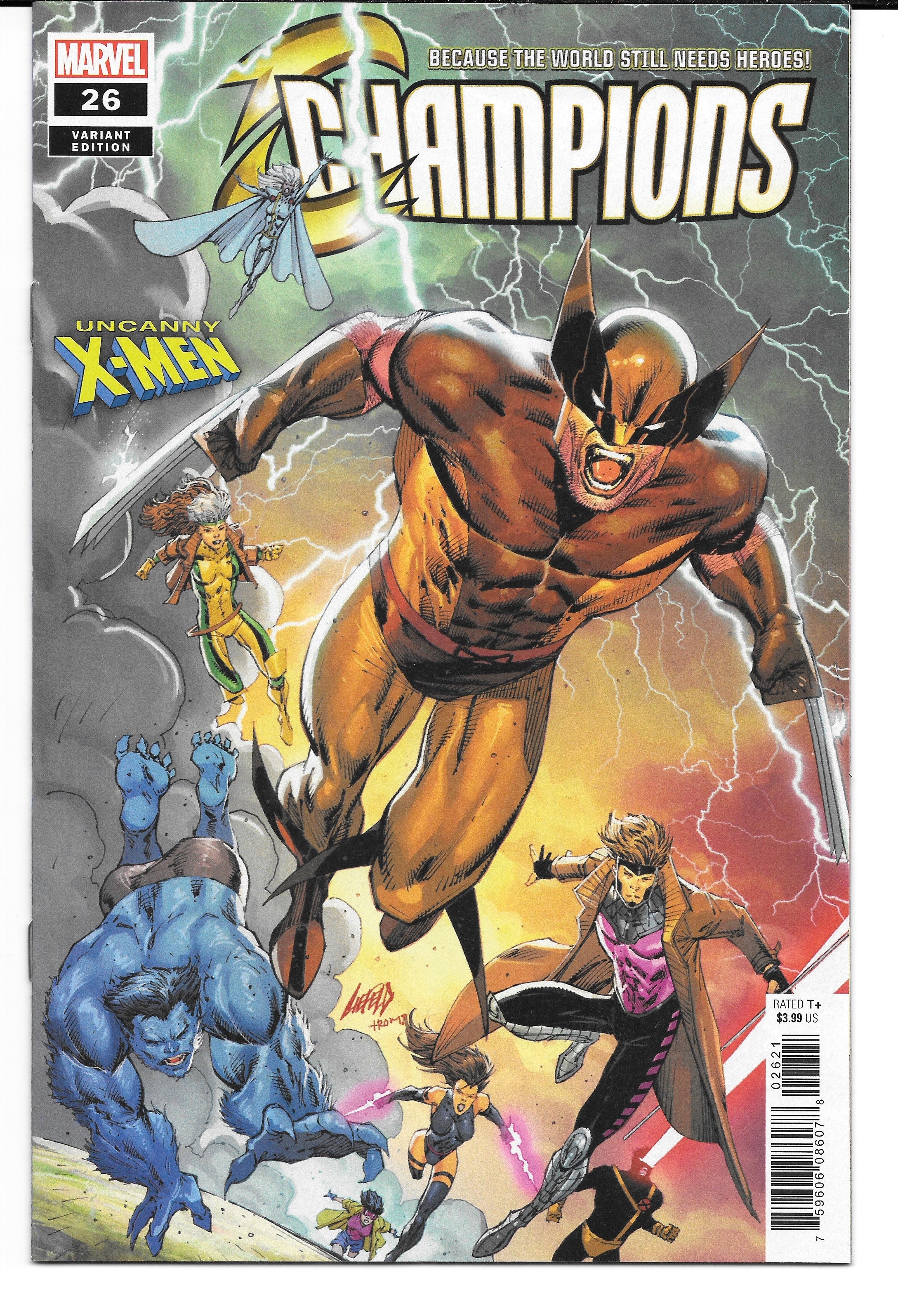 Photo of Champions, Vol. 2 (Marvel) (2018) Issue 26B - Near Mint Comic sold by Stronghold Collectibles