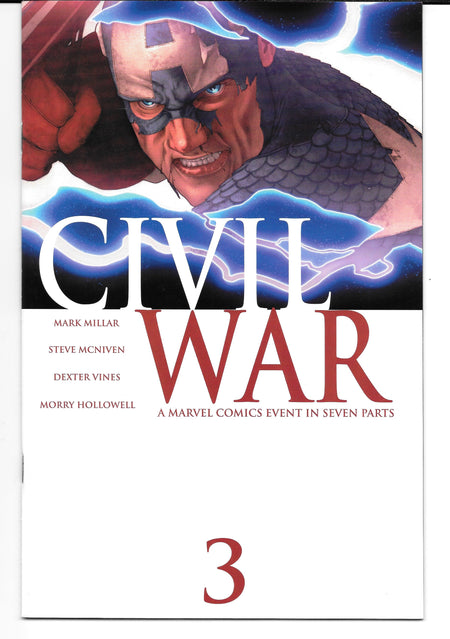 Photo of Civil War, Vol. 1 (2006) Issue 3A - Near Mint Comic sold by Stronghold Collectibles
