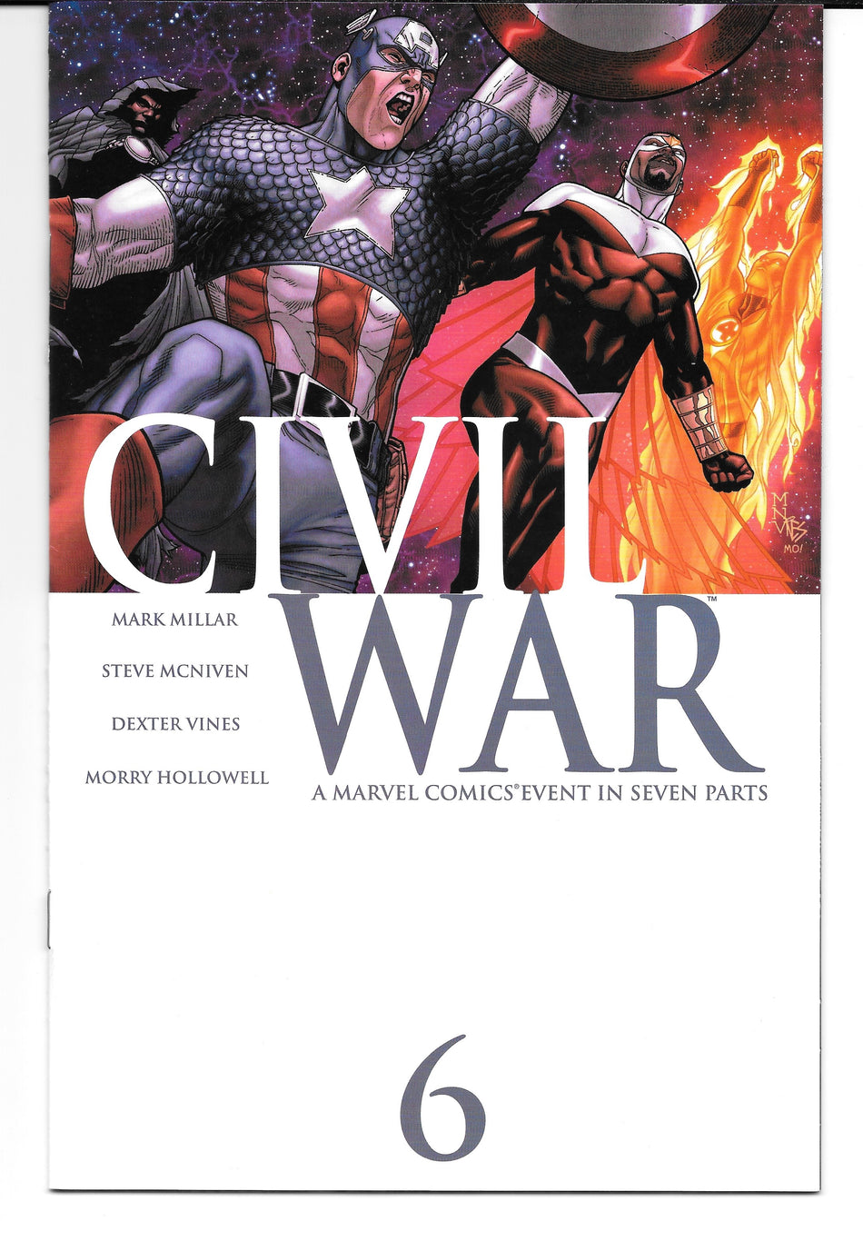 Photo of Civil War, Vol. 1 (2006) Issue 6A - Near Mint Comic sold by Stronghold Collectibles