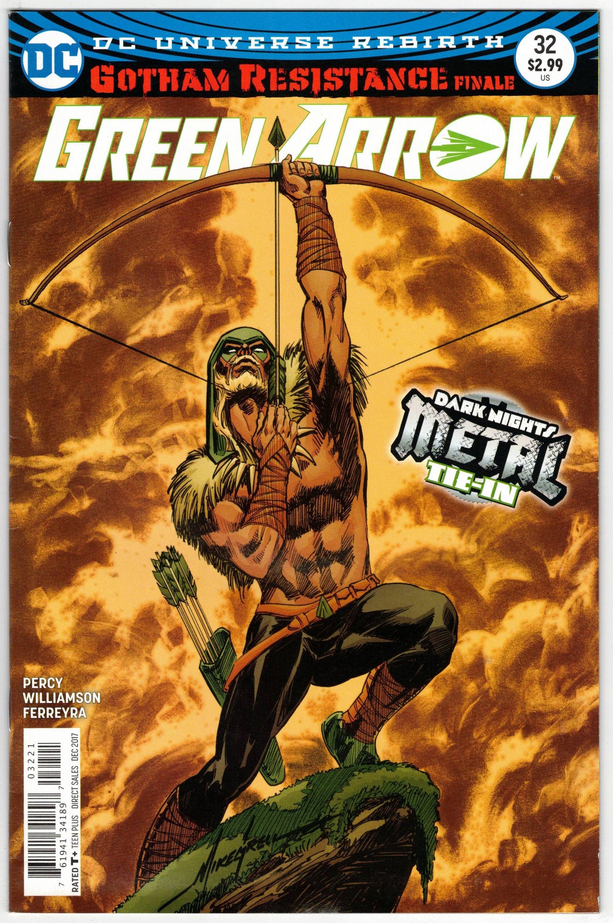 Photo of Green Arrow, Vol. 6 (2017) Issue 32B - Near Mint Comic sold by Stronghold Collectibles
