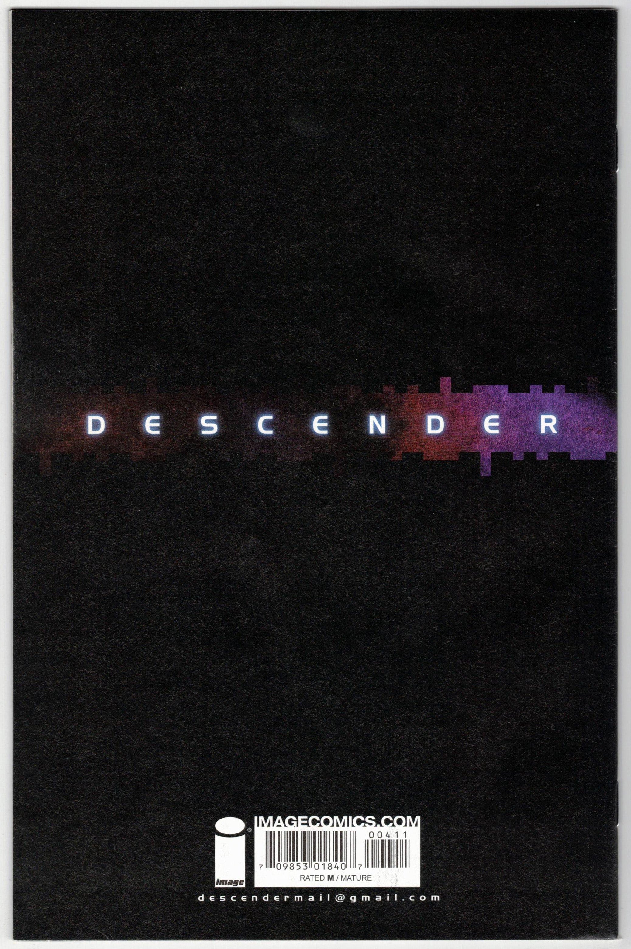 Photo of Descender (2015) Issue 4 - Near Mint Comic sold by Stronghold Collectibles