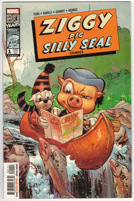 Photo of Ziggy Pig-Silly Seal Comics (2019) Issue 1E - Near Mint Comic sold by Stronghold Collectibles