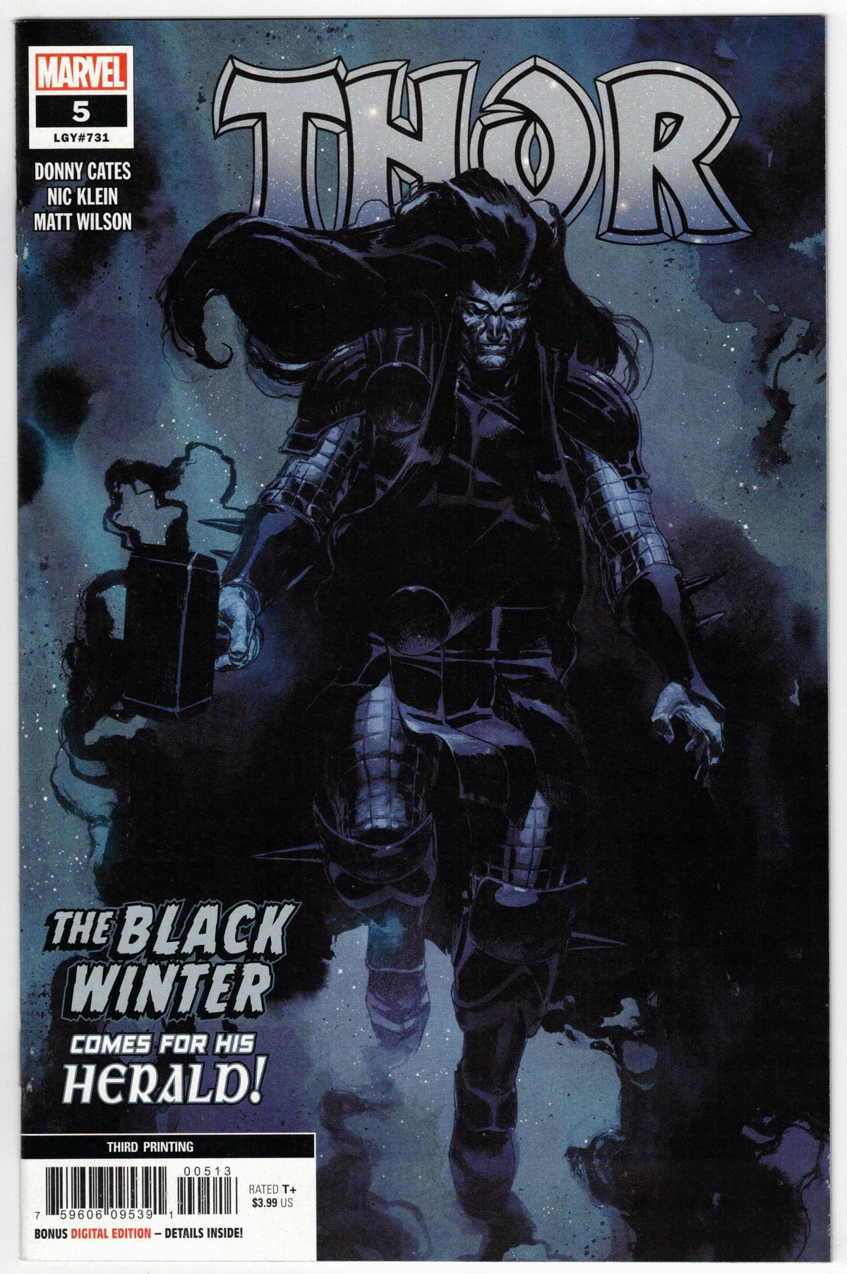 Photo of Thor, Vol. 6 (2020) Issue 5F (1st Full App Black Winter) - Near Mint Comic sold by Stronghold Collectibles